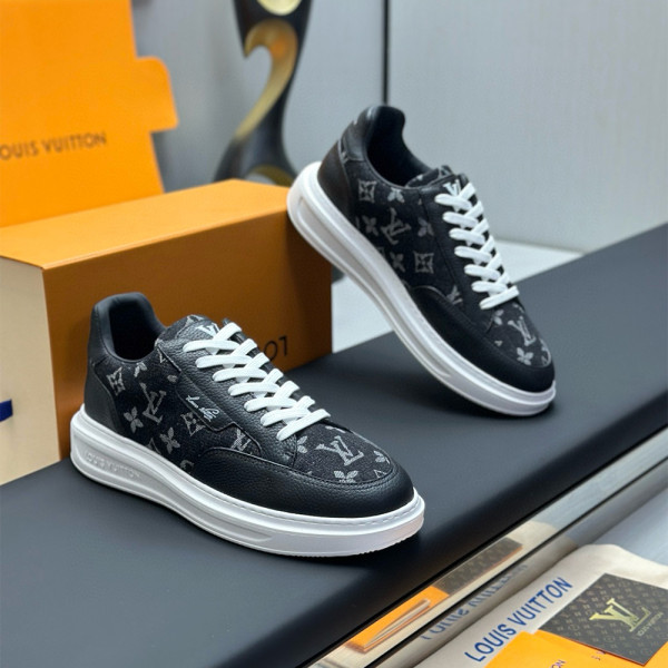Louis Vuitton, Beverly Hills, Men's Sneaker, Black