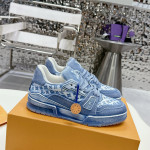 Louis Vuitton, Trainer, Men's Sneaker, Blue