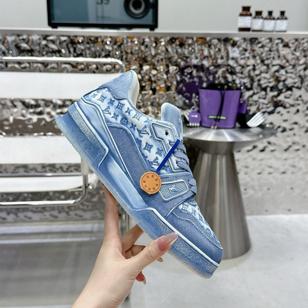 Louis Vuitton, Trainer, Men's Sneaker, Blue