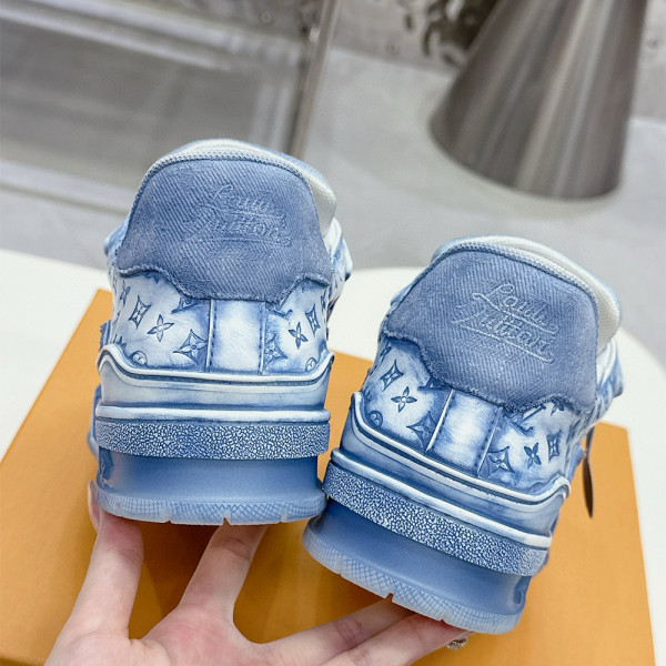 Louis Vuitton, Trainer, Men's Sneaker, Blue