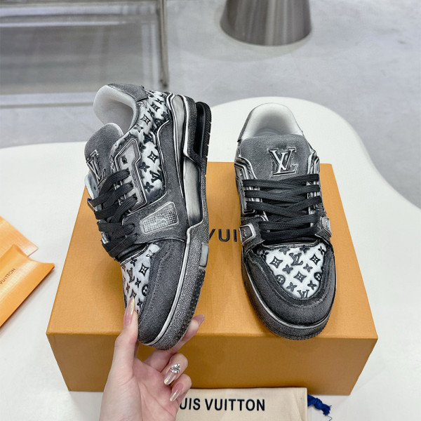 Louis Vuitton, Trainer, Men's Sneaker, Black
