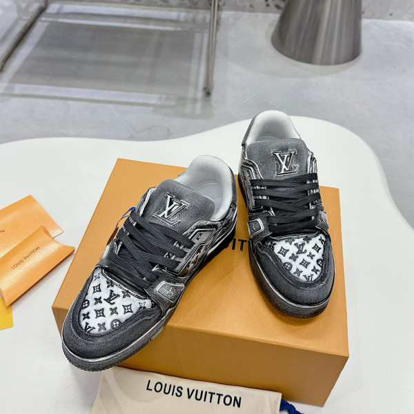 Louis Vuitton, Trainer, Men's Sneaker, Black