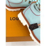Louis Vuitton, Remix Derby, Heren Sneakers, Turquoise
