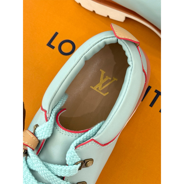 Louis Vuitton, Remix Derby, Heren Sneakers, Turquoise