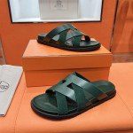 Hermes, Kazimir, Men's Slipper, Green
