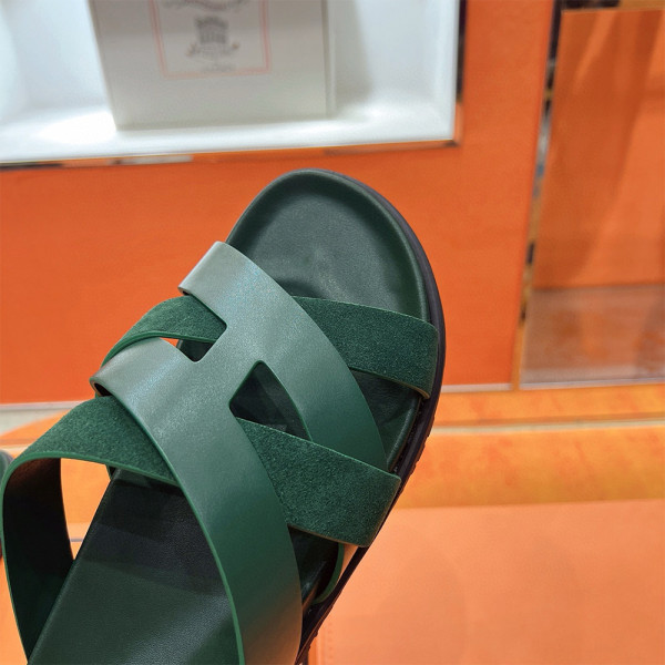 Hermes, Kazimir, Men's Slipper, Green
