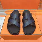 Hermes, Kazimir, Men's Slipper, Navy