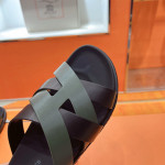 Hermes, Kazimir, Men's Slipper, Black