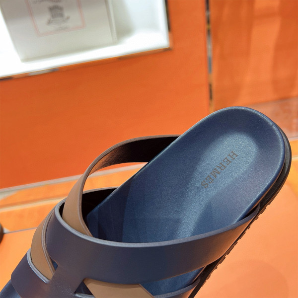 Hermes, Kazimir, Men's Slipper, Brown