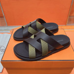 Hermes, Kazimir, Men's Slipper, Green