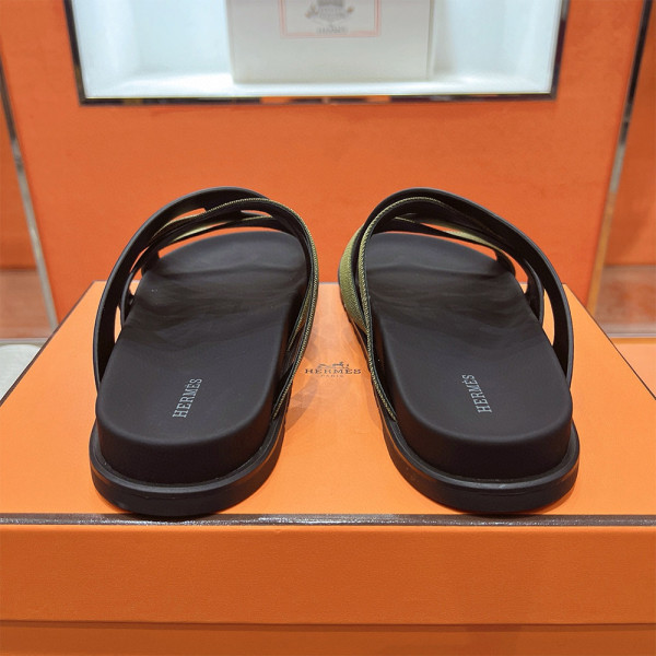 Hermes, Kazimir, Men's Slipper, Green