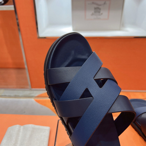 Hermes, Kazimir, Men's Slipper, Navy