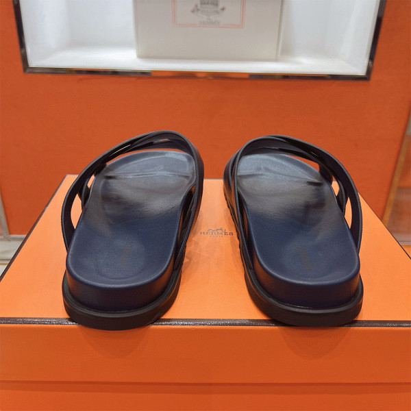 Hermes, Kazimir, Men's Slipper, Navy