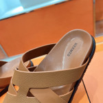 Hermes, Kazimir, Men's Slipper, Camel