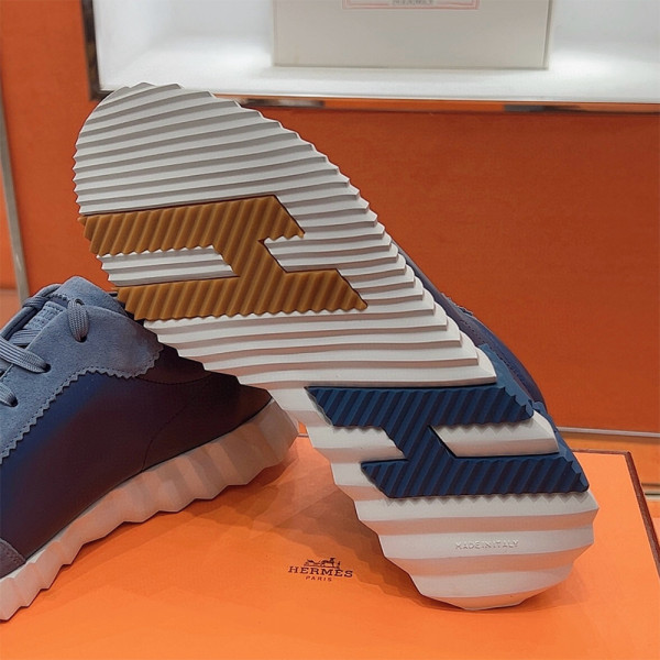 Hermes, Bouncing, Men's Sneaker, Blue