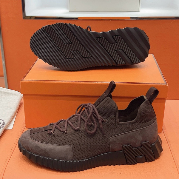 Hermes, Bouncing, Men's Sneaker, Brown