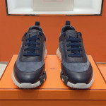 Hermes, Bouncing, Heren Sneakers, Grijs