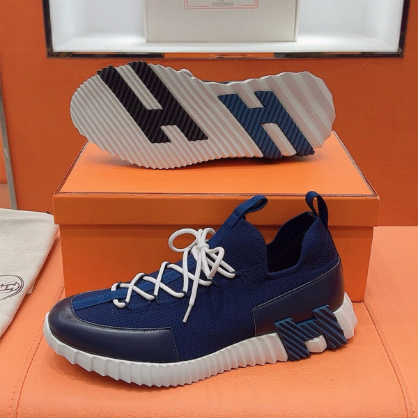Hermes, Bouncing, Men's Sneaker, Navy
