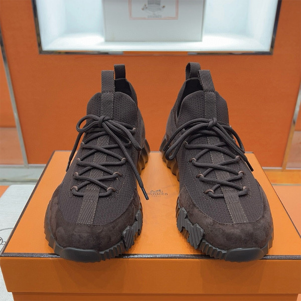 Hermes, Bouncing, Men's Sneaker, Brown