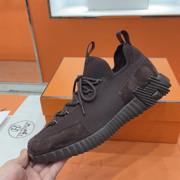 Hermes, Bouncing, Men's Sneaker, Brown