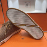 Hermes, Klicker, Men's Sneaker, Brown