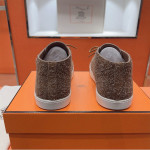 Hermes, Klicker, Men's Sneaker, Brown