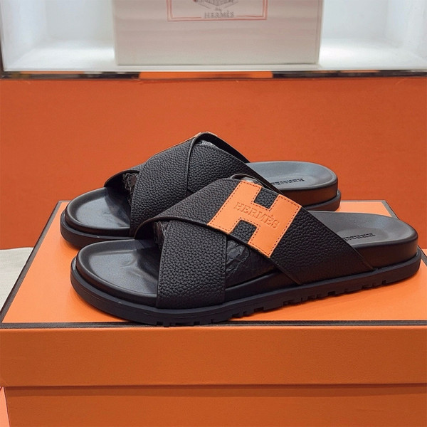 Hermes, Men's Slipper, Black