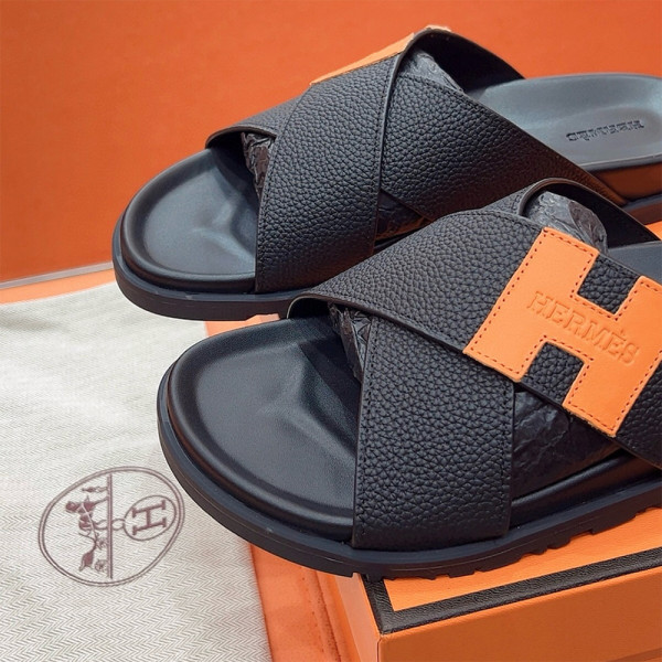 Hermes, Men's Slipper, Black