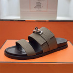 Hermes, Jackson, Women's Slipper, Khaki