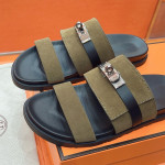 Hermes, Jackson, Women's Slipper, Khaki
