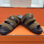 Hermes, Jackson, Women's Slipper, Khaki