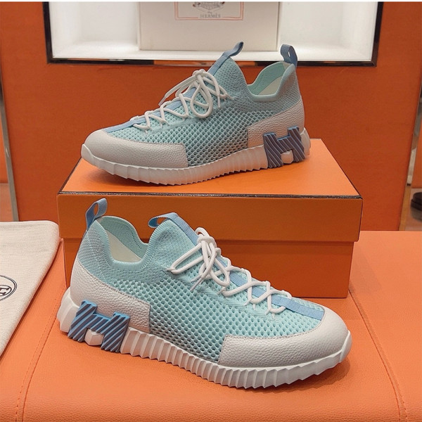 Hermes, Bouncing, Dames Sneakers, Turquoise