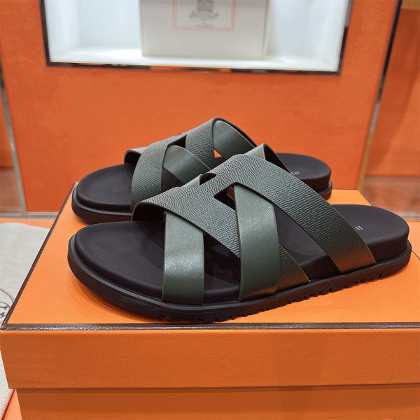 Hermes, Kazimir, Women's Slipper, Khaki