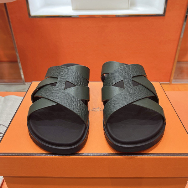 Hermes, Kazimir, Women's Slipper, Khaki