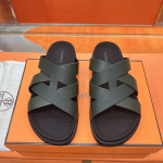 Hermes, Kazimir, Women's Slipper, Khaki