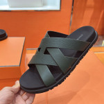 Hermes, Kazimir, Women's Slipper, Khaki