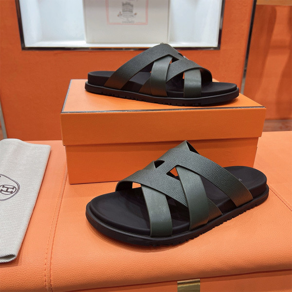 Hermes, Kazimir, Women's Slipper, Khaki