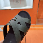 Hermes, Kazimir, Women's Slipper, Khaki