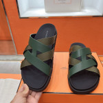 Hermes, Kazimir, Women's Slipper, Green