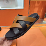 Hermes, Kazimir, Women's Slipper, Brown