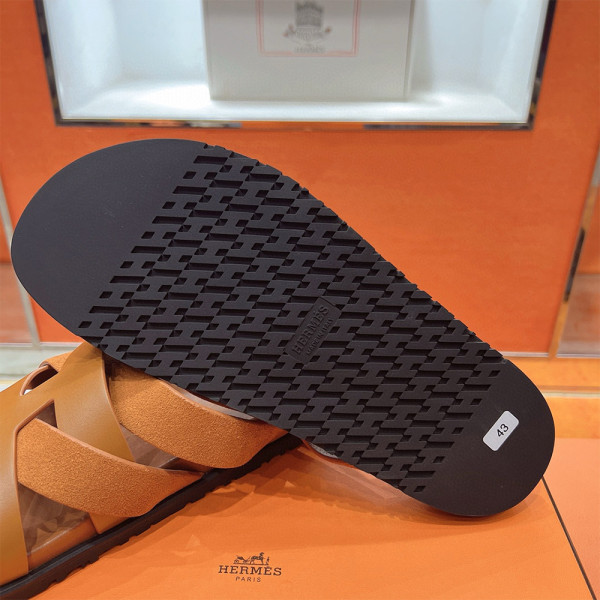 Hermes, Kazimir, Women's Slipper, Camel