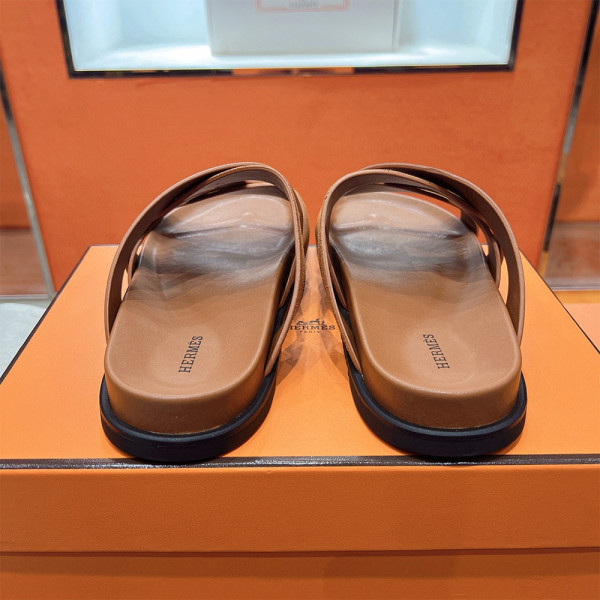 Hermes, Kazimir, Women's Slipper, Camel