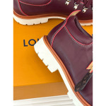 Louis Vuitton, Remix Derby, Women's Sneaker, Burgundy