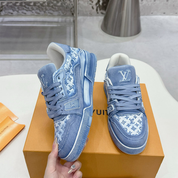 Louis Vuitton, Trainer, Women's Sneaker, Blue