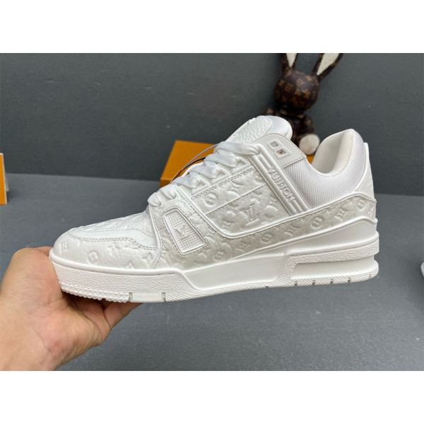 Louis Vuitton, Trainer, Women's Sneaker, White