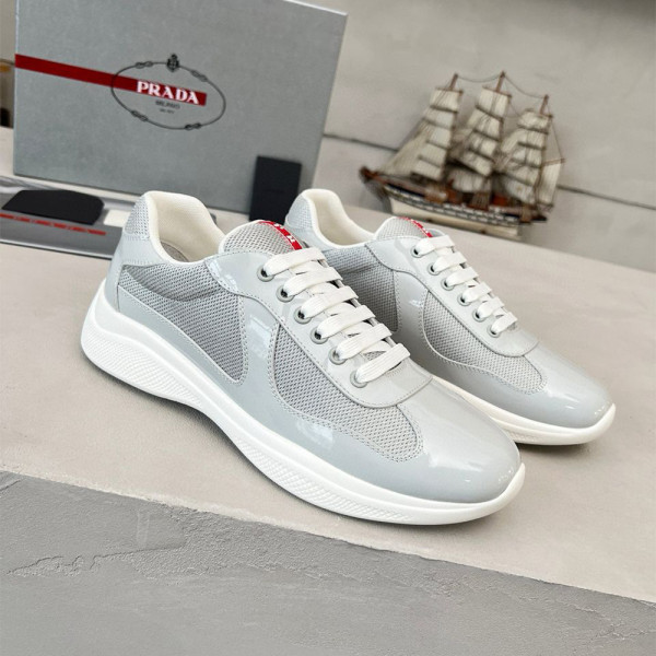 Prada, America's Cup, Women's Sneaker, Grey