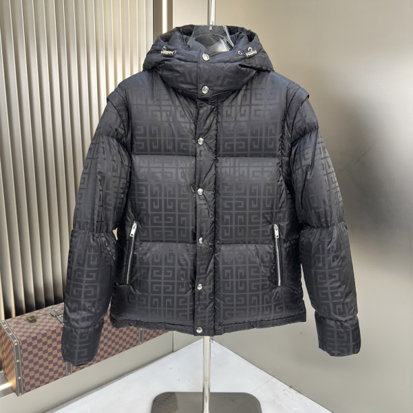 Givenchy, Hooded 2in1, Men's Jacket, Black