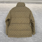 Gucci, Canvas Bomber, Women's Jacket, Brown