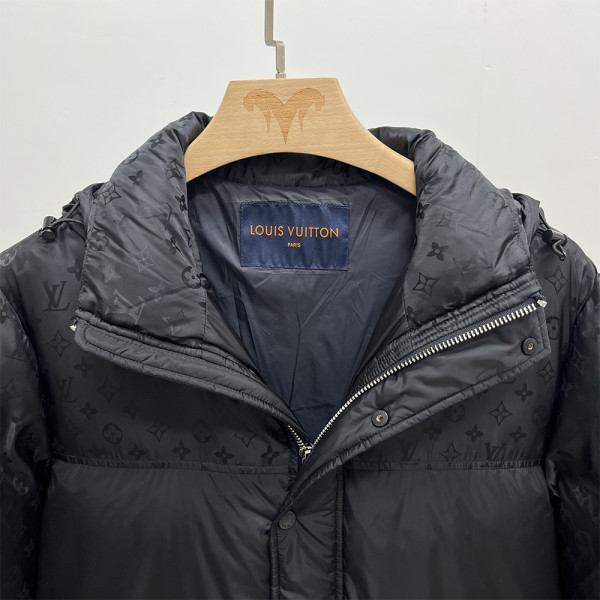 Louis Vuitton, Monogram, Men's Jacket, Black