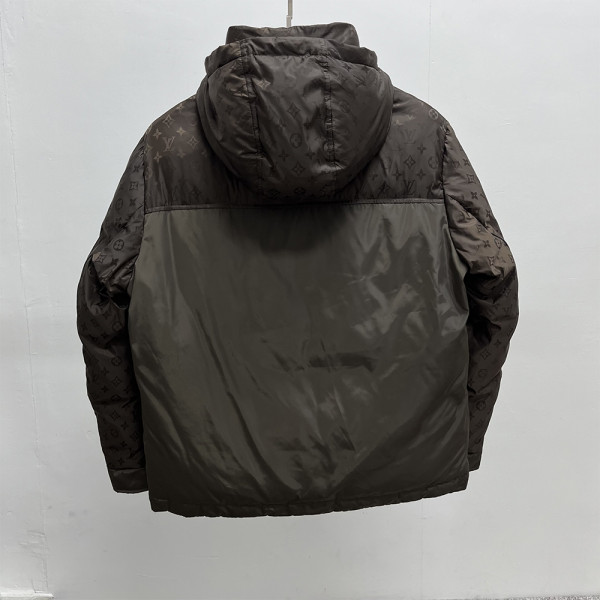 Louis Vuitton, Monogram, Men's Jacket, Brown